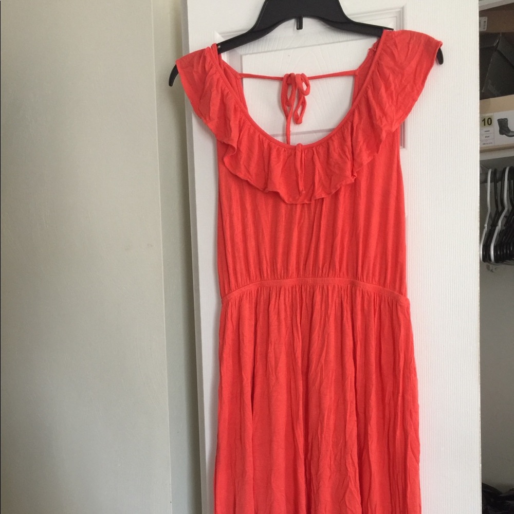 Peachy dress